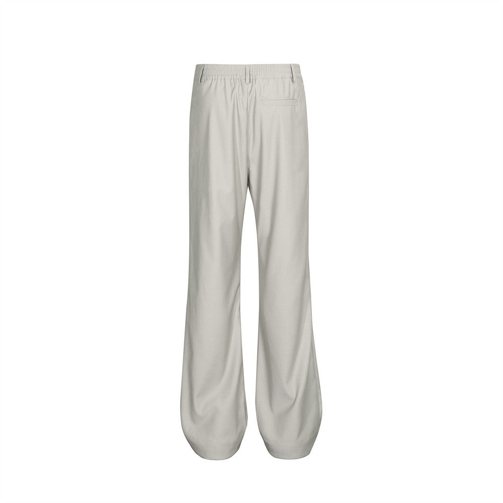 Bootcut Trousers Men's Trousers Loose Split