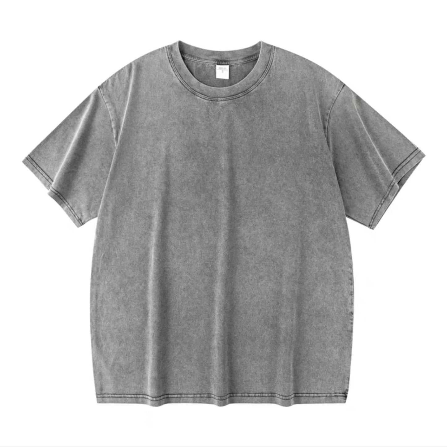 Large Off-shoulder Round Neck T-shirt