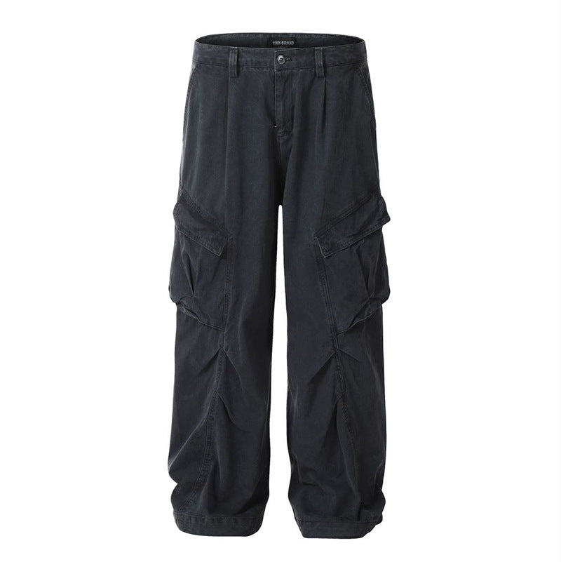 American High Street Workwear Casual Pants Men