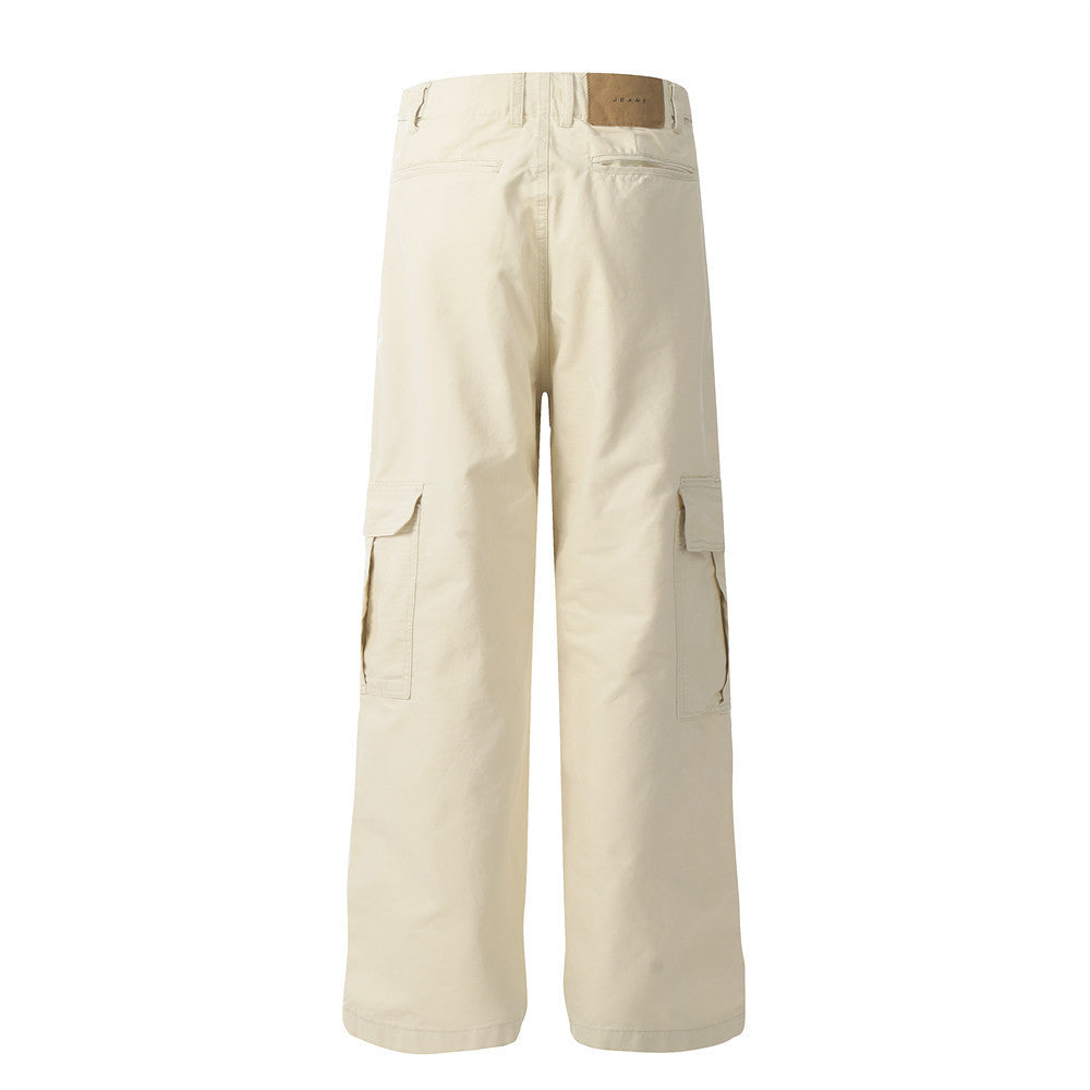 Fashion American Multi-pocket Cargo Pants Men