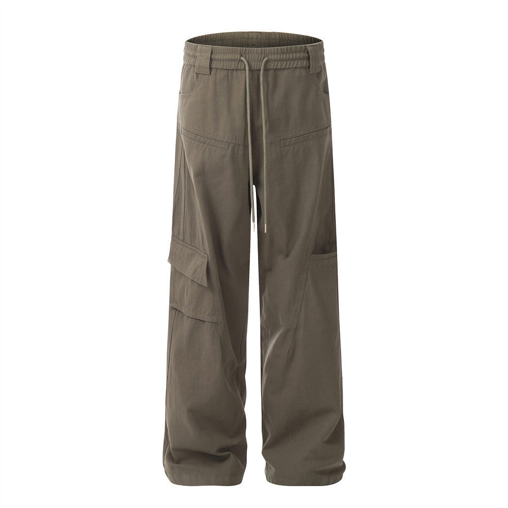 Deconstructed Drawstring Multi-pocket Paratrooper