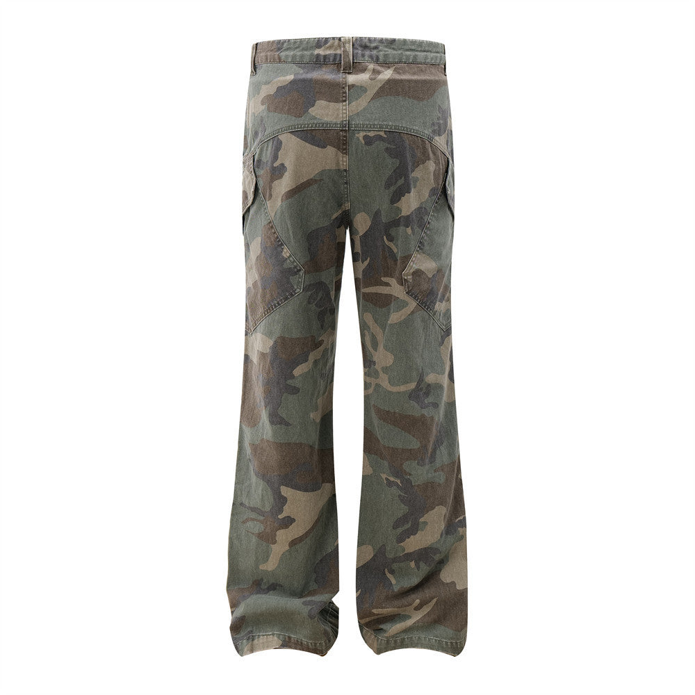 Workwear Camouflage Pants Men's Punk Street Tide