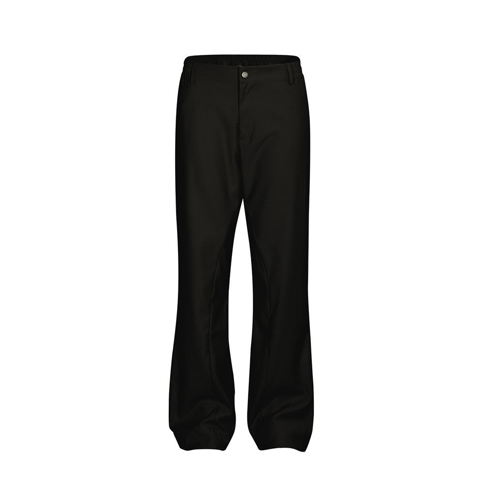 Bootcut Trousers Men's Trousers Loose Split