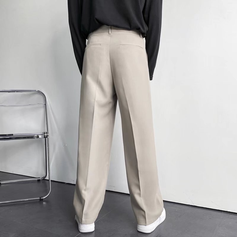 Casual Loose Pants Soft Pleat