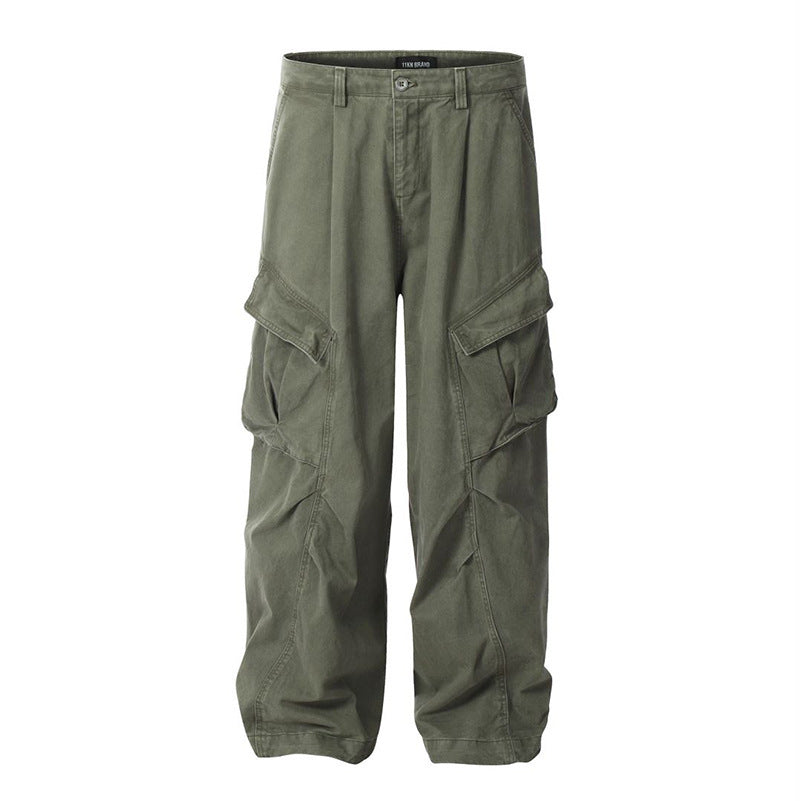 American High Street Workwear Casual Pants Men