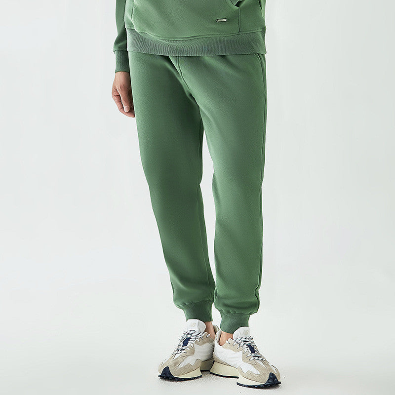 Heavy Beam Foot Thickened Velvet Sweatpants